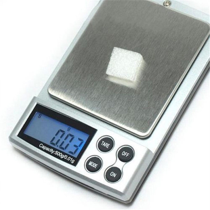 500g x 0,01g Mini Basculas precisión balanza Digital de bolsillo oro 0,01g báscula Digital unidad de medición de bolsillo balanzas electrónicas