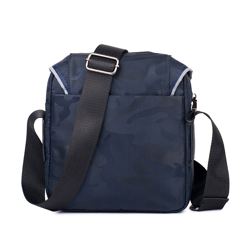 Stijl herentas nylon waterdicht camouflage print heren schoudertas zakelijk vrije tijd s