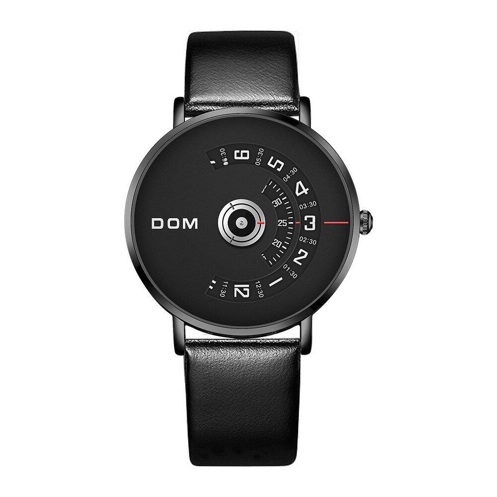 Reloj DOM para hombre, relojes deportivos casuales de superior para hombre, correa de malla de lujo, reloj de pulsera para hombre, reloj de pulsera resistente al agua a la , M-1303: M-1303BL-1M