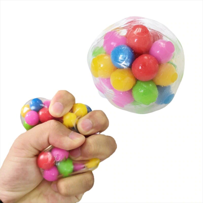 Anti Stress Gezicht Reliever Kleurrijke Bal Autisme Stemming Squeeze Relief Gezonde Speelgoed Fun Gadget Vent Kinderen Fidget Speelgoed Voor kids