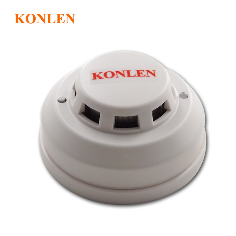 KONLEN Photoelectric Wired Smoke Detector Sensor 1 Vicedeal KONLEN Photoelectric Wired Smoke Detector Sensor 1 Vicedeal