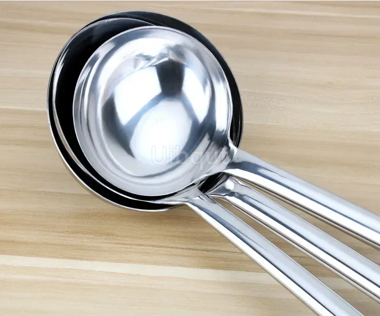 big long spatula shovel chef cooking cocina utensilios blade Kitchen Utensil Wooden Handle Stainless Steel Turner Soup Spoon wok