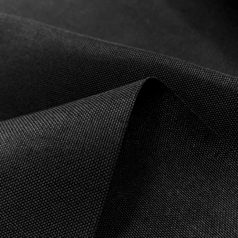 100*150cm supertykk svart pu-belegg 1000d cordura-nylonstoff, slitesterkt stoff, slitesterk stoff, beskyttende klut