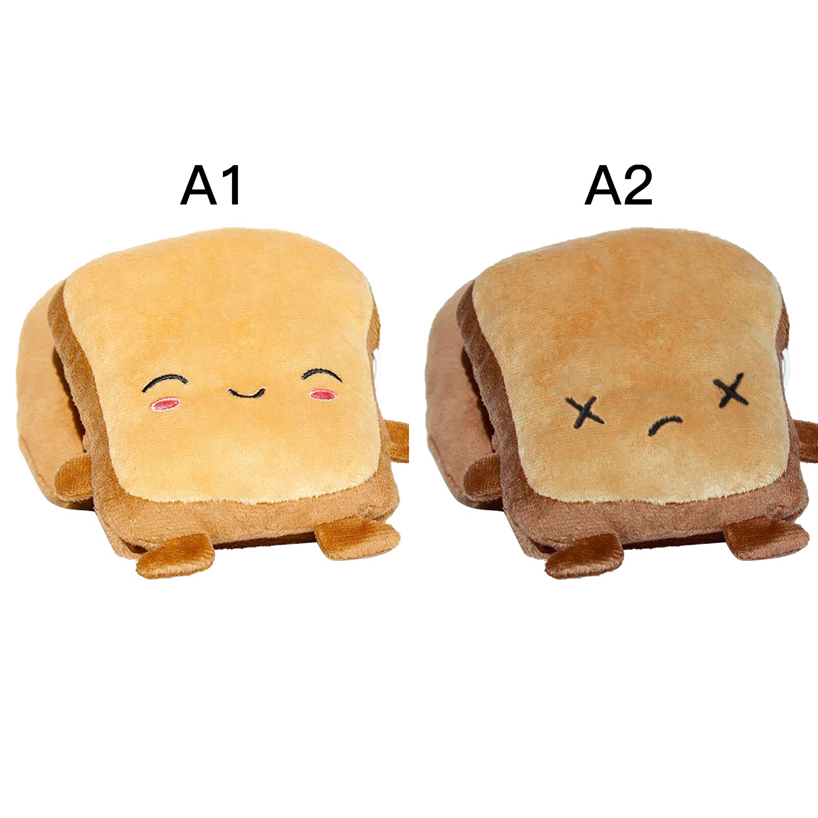 Guantes calefactables con USB, calentadores de manos con USB, 5V, dibujos animados, calentador de manos sin dedos, 1 par