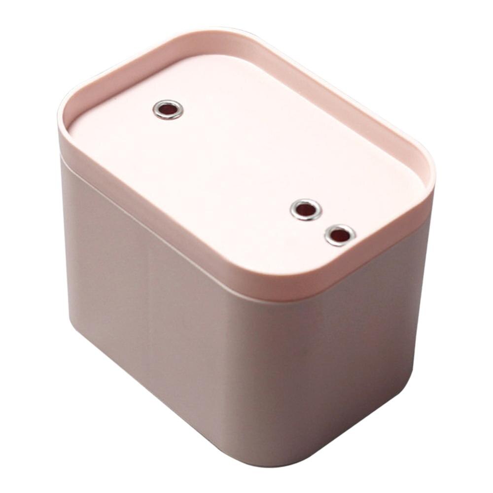 Huisdier slimme automatische drinkwaterfontein kat honden waterdispenser usb-kabel drinkwaterdispenser drinkfilter veilig: Roze