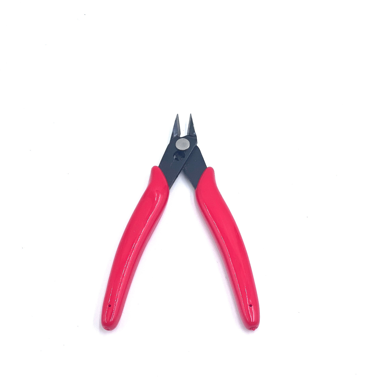 Draadknipper DIY Trimmer Diagonale Zijsnijden Kabeltang Rood Blauw Tang Hand Mini Knipt Flush Nipper Trimmer Handgereedschap: Donkerblauw