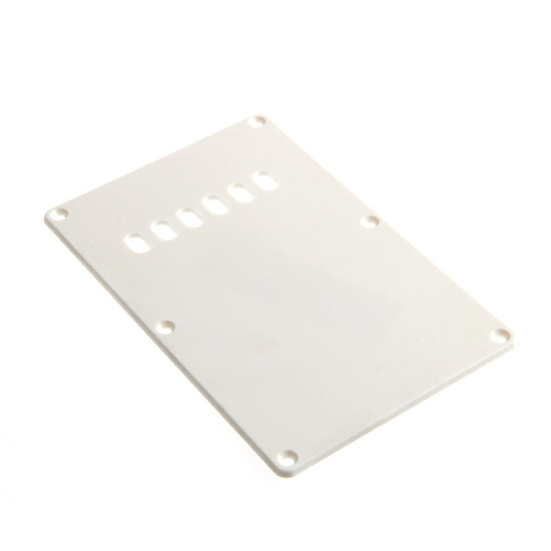 White Back Plate Tremolo Trem Cover for fender Stratocaster Strat Parts 62KF