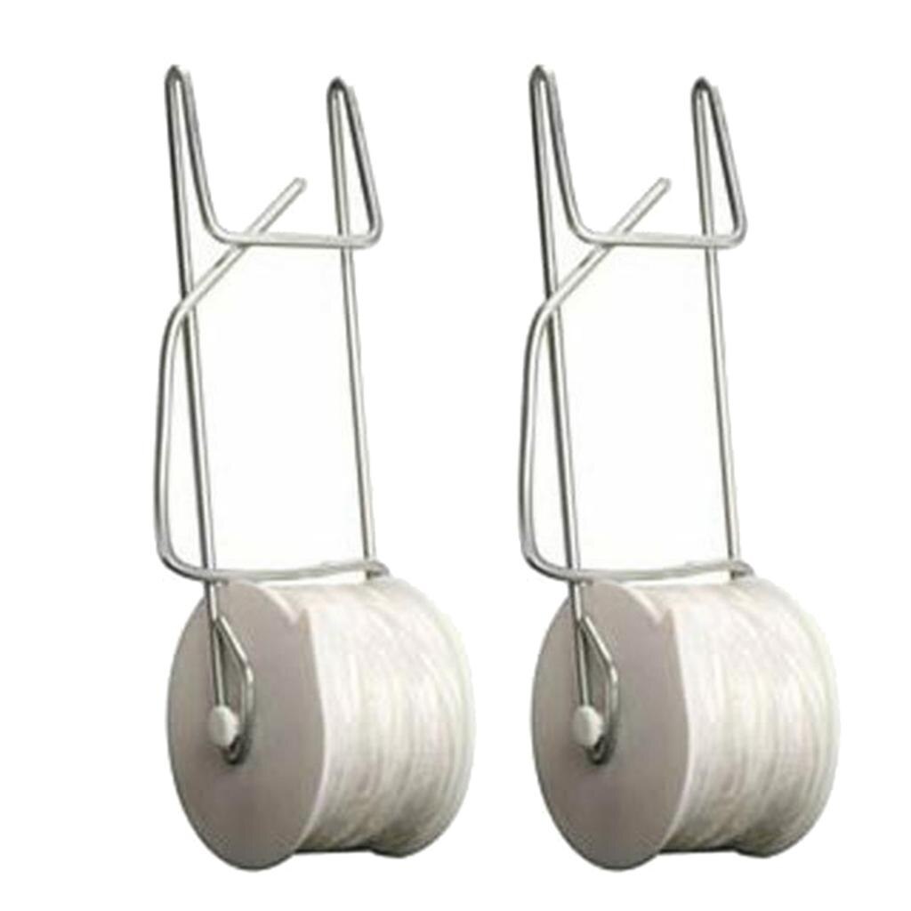 Juego de 2 ganchos para tomate, Clips para vegetales, para plantar cerezas de pepino, fruta, cuerda de 15m