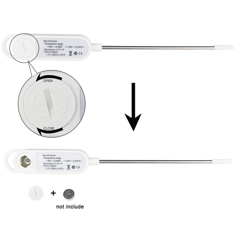 Digital Food Thermometer Meat Cooking BBQ Probe Temperature Meter