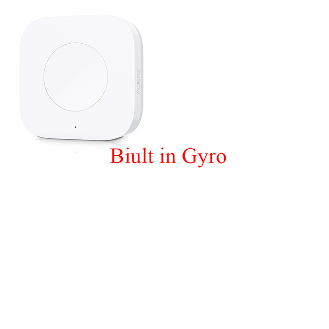 Aqara Smart Wireless Switch Smart Remote One Key Control Aqara Intelligent Application Home Security APP Control: Built In Gyro 1pcs