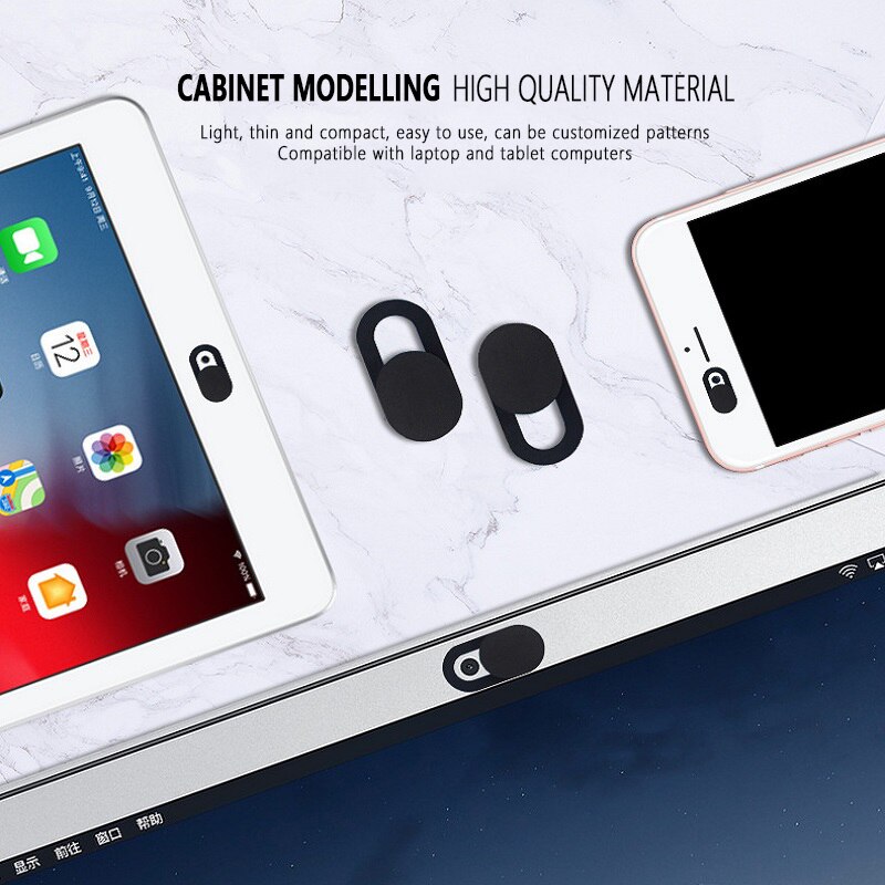5/10/20 Pcs Universal Webcam Privacy Protection Cover Phone Camera Lens Blocking Sticker Laptop Sliding Lenses Cover