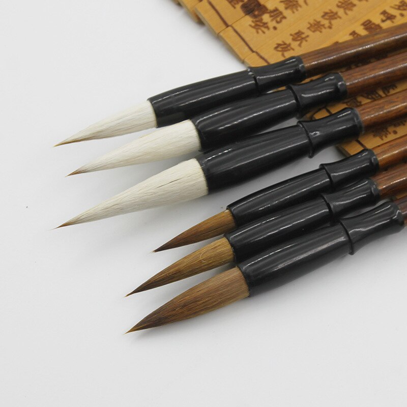 3 Stuks Diverse Maat Chinese Kalligrafie Schrijven Kwast Pen Voor Studenten Vrienden Verjaardag Festival Kunst Levert