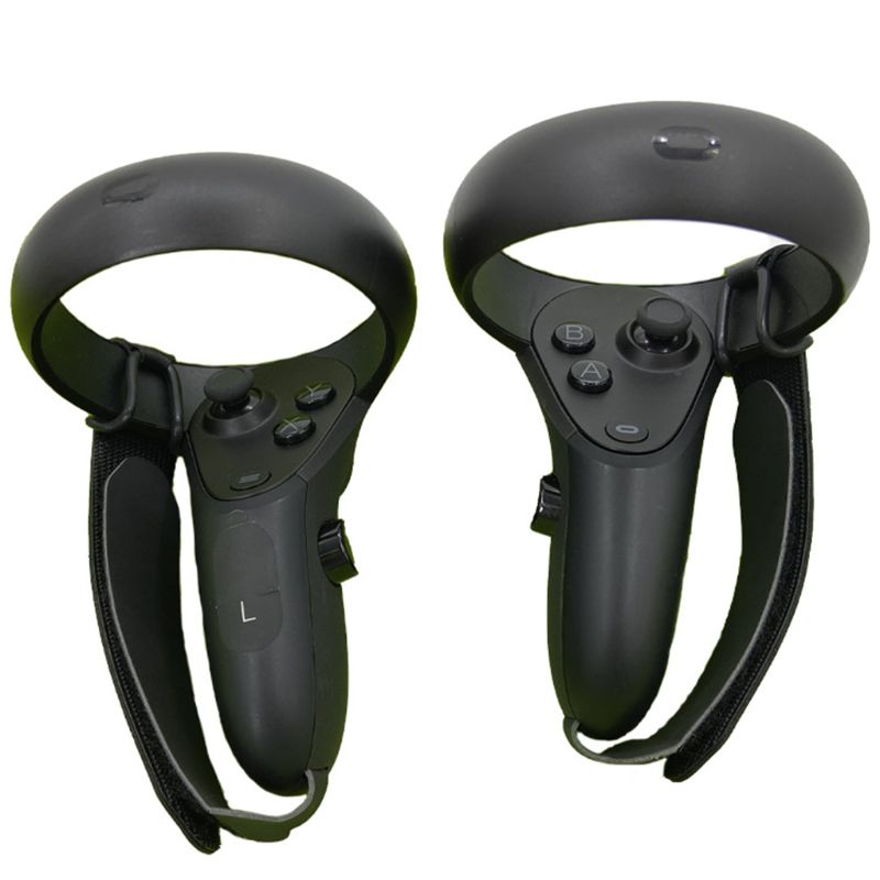 Lederen Knuckle Handle Grip Strap Voor Oculus Quest/Oculus Rift S Controller