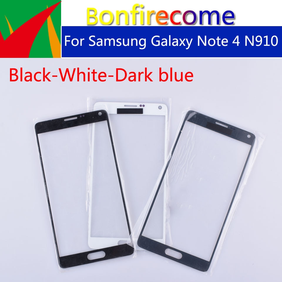 N910 For Samsung Galaxy Note 4 Note4 N910 N910A N910F N910H N9108V N910T N910W8 LCD Front Outer Glass Touch Screen Lens