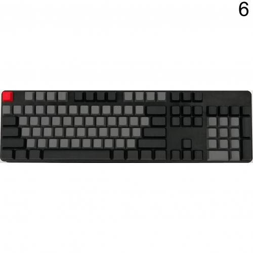 108Pcs Geen Letters Key Cap Set Pbt Lichtdicht Keycaps Voor Mechanische Toetsenbord Vervanging Key Caps Keycap Toetsenborden Accessoires: 6