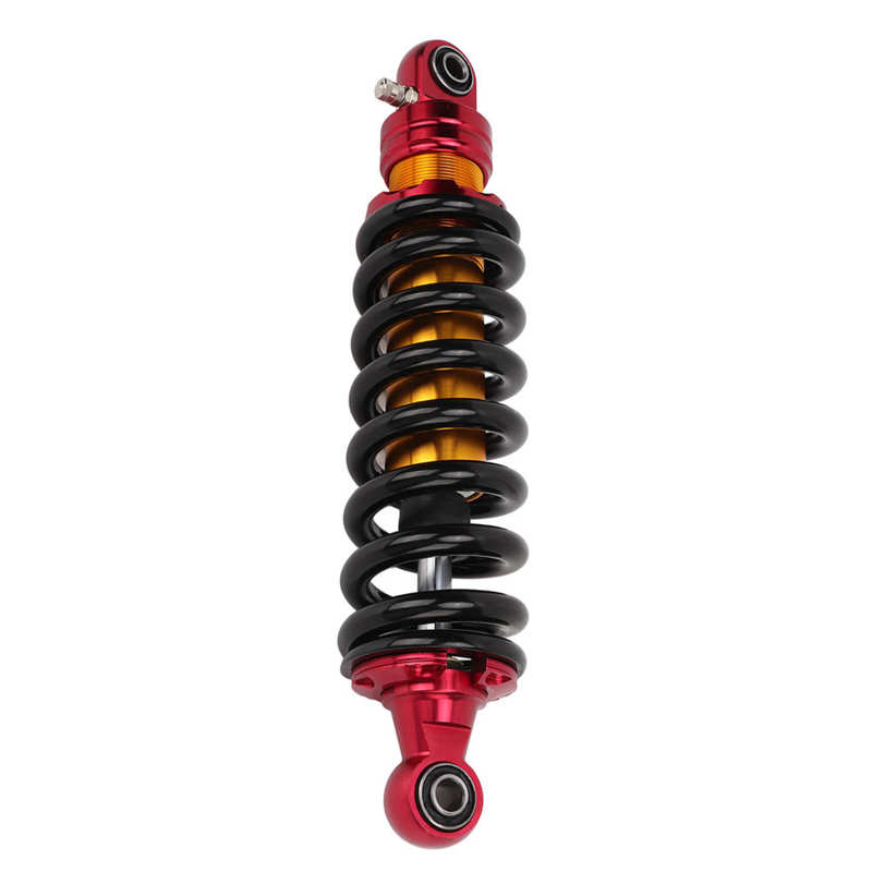 Shock Strut Shock Absorber Strong High Strength Metal Rustproof Anti Vibration Red Golden for SUVs for ATVs for
