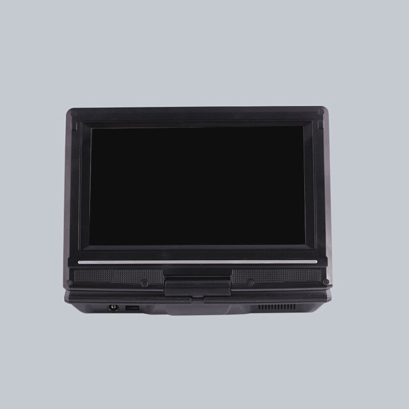 7 Inch Portable Tv, TFT LED Screen Digital Tv for Car Caravan Camping Rechargeable Battery Powered Television Video Player with Remote Control, AV, USB Interface