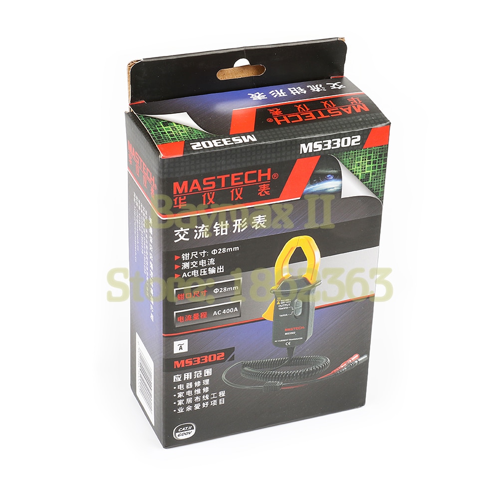 MASTECH MS3302 AC Current 0.1A - 400A Clamp Meter ... – Vicedeal