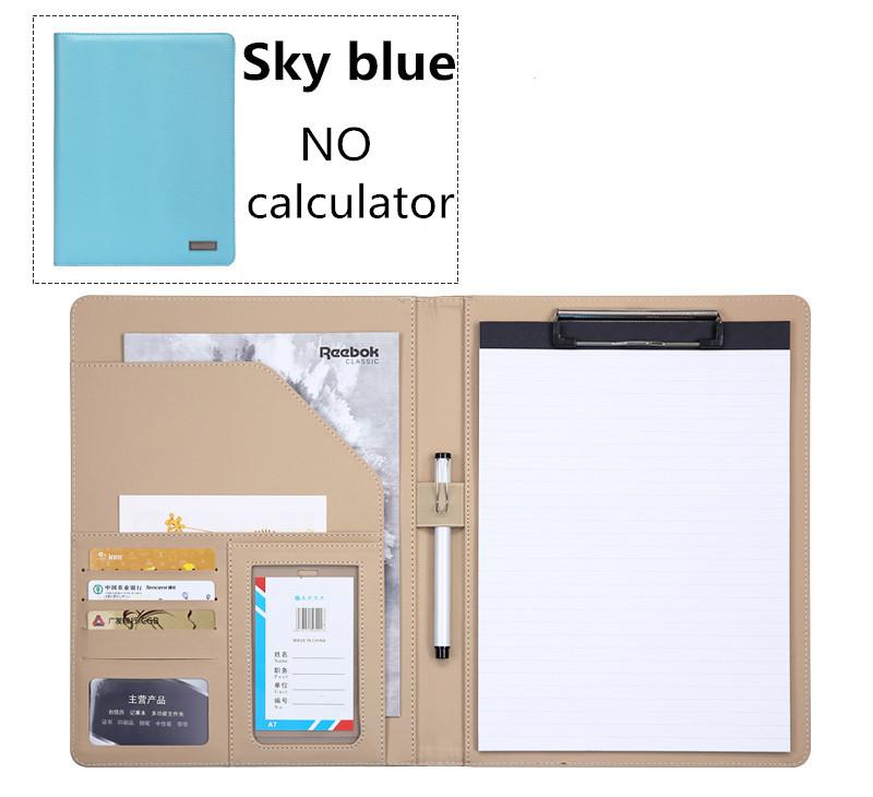 A4 Multifunktions Ordner Mit Metall Rechner Kortex Neue Ordner Verkäufe Ordner Manager Ordner: 9