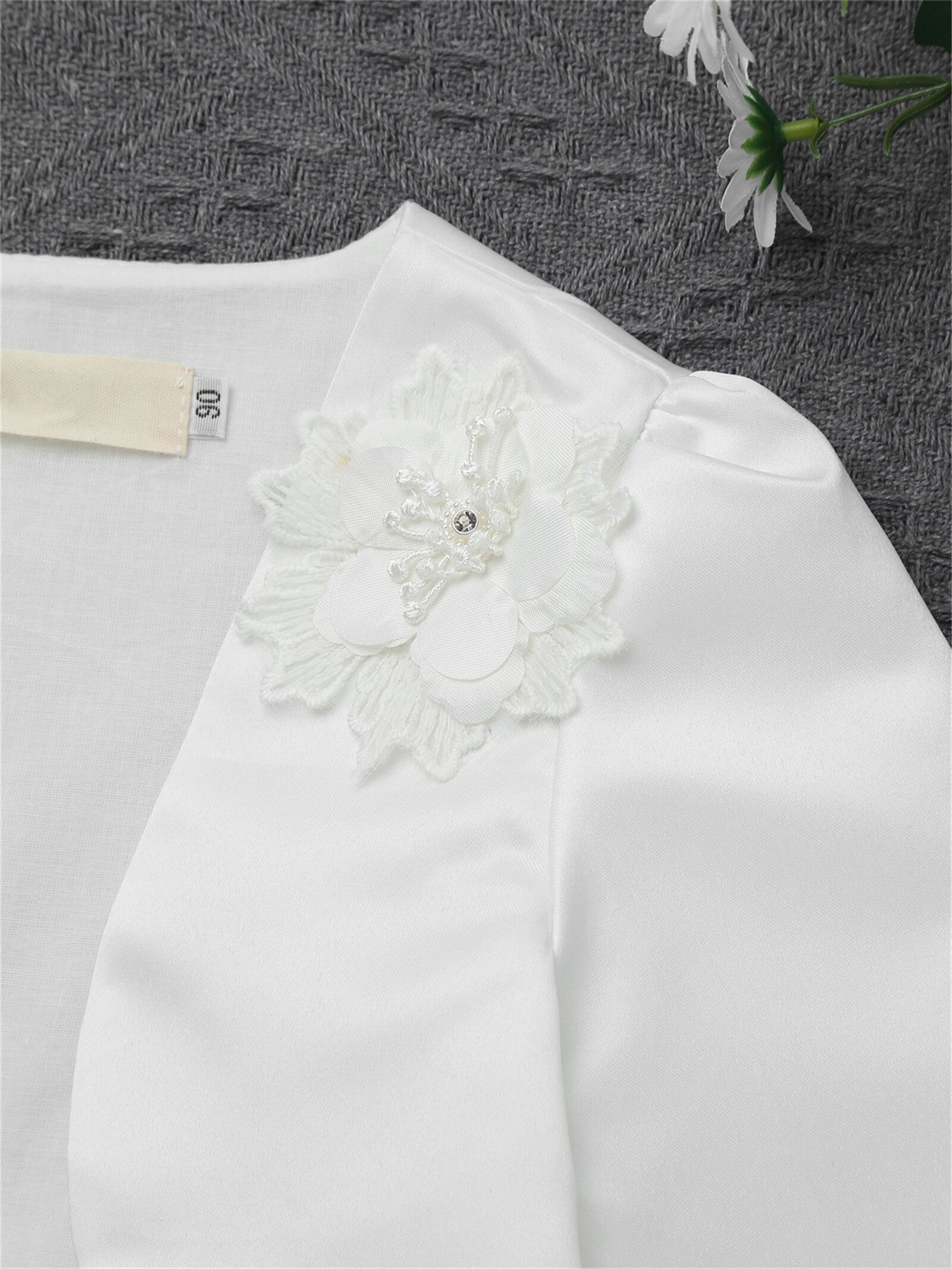 Meisje Lange Mouwen Jas Vest Herfst Bloemen Versierd Jassen Jas Kinderen Boleros Bloem Meisje Jurken Jassen Cape Kids Wrap