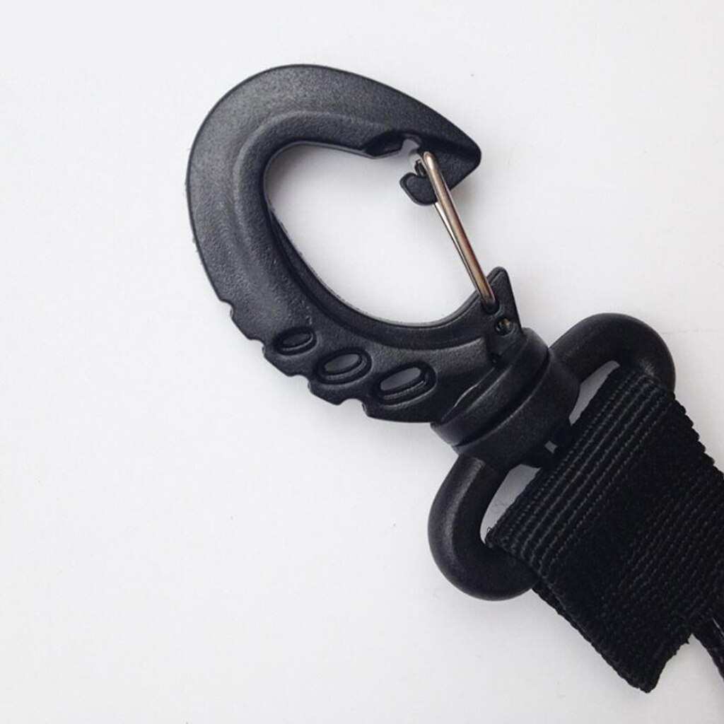 2 Stuks Duiken Plastic Swivel Spring Snap Hook Clip Met Touw