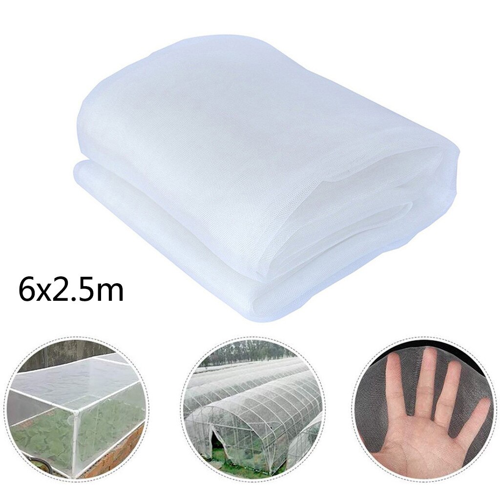 #S Home Garden Mesh Nets White Fence Vegetables Fruit Flowers Plant Protection Greenhouse Garden Net White Plant Protect: A