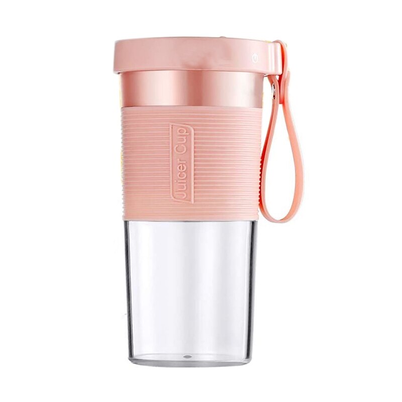Mini Portable Blender,Smoothie Shake Maker with Three Blades, Multi-Function Handheld Juicer Cup,320ML