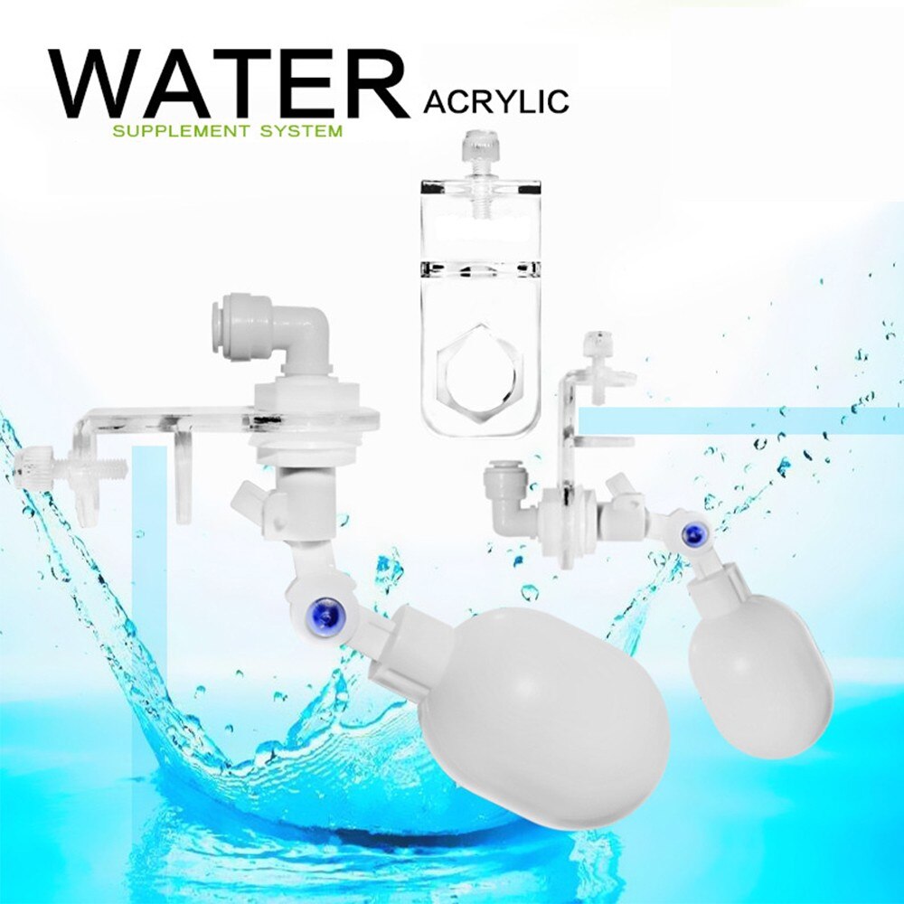 Aquarium Water Float Shut Off Ball Valve Fish Tank Automatic Water Controller Refill Floating Ball Valve Supplement System Aquar