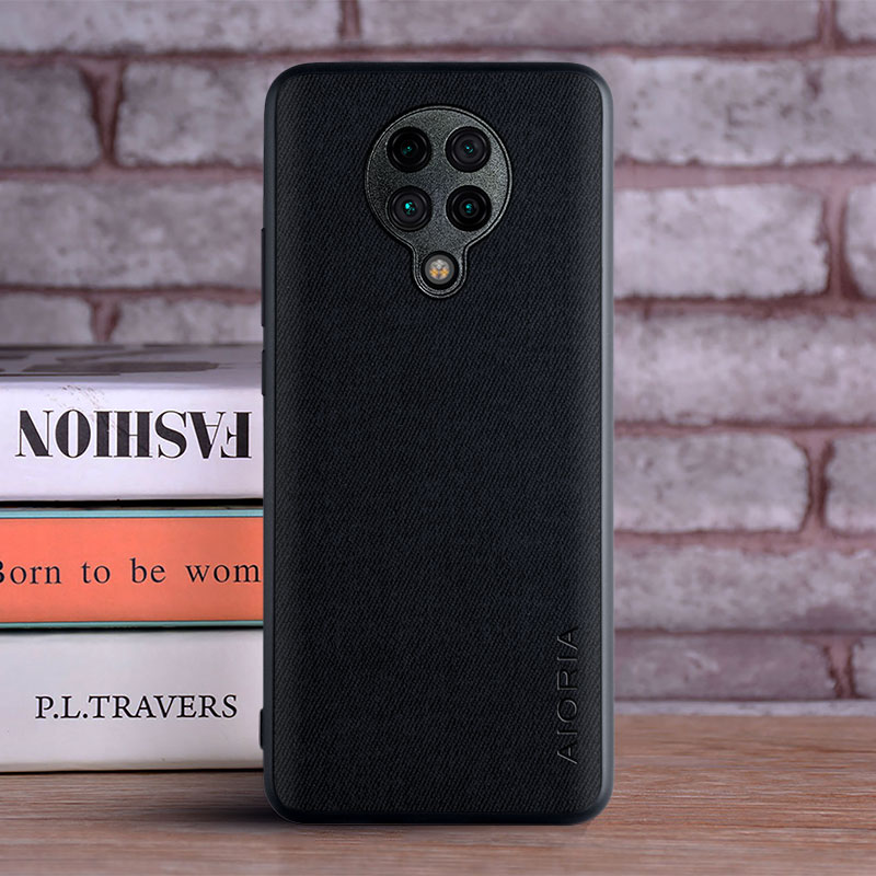 Case Voor Xiaomi Poco F2 Pro Poco X2 Coque Luxe Textiel Leer Skin Soft Phone Cover Voor Xiaomi Poco F2 pro Case Funda Capa
