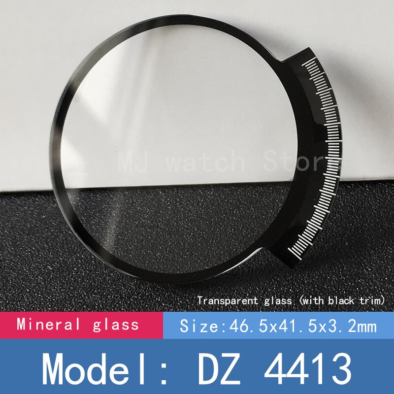 Mineral Kristall Uhr Glas für Diesel- DZ 4204 4296 4342 4462 4203 uhr Ersatz teile: DZ 4413 (Nein AR)