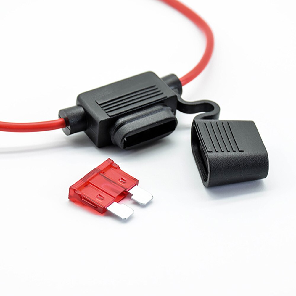 3 Stks/partij Auto Zekeringhouder Op Draad 16 Awg, Waterdichte Connector, Standaard Zekering