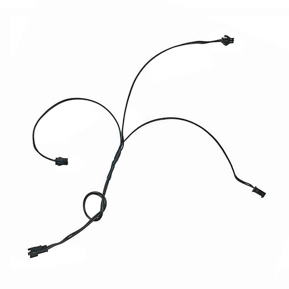 2/3/4/5 Way Splitter Connectors Cable For EL Wire Neon Light LED Wiring Fittings Splitting Wire: 3 in 1