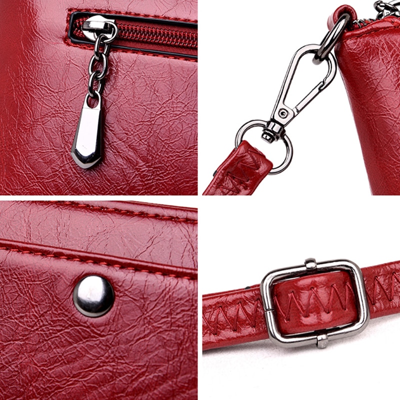 Women Flap Casual Leather Shoulder Bags Lady Crossbody Messenger Bag Envelop Clutch Purse