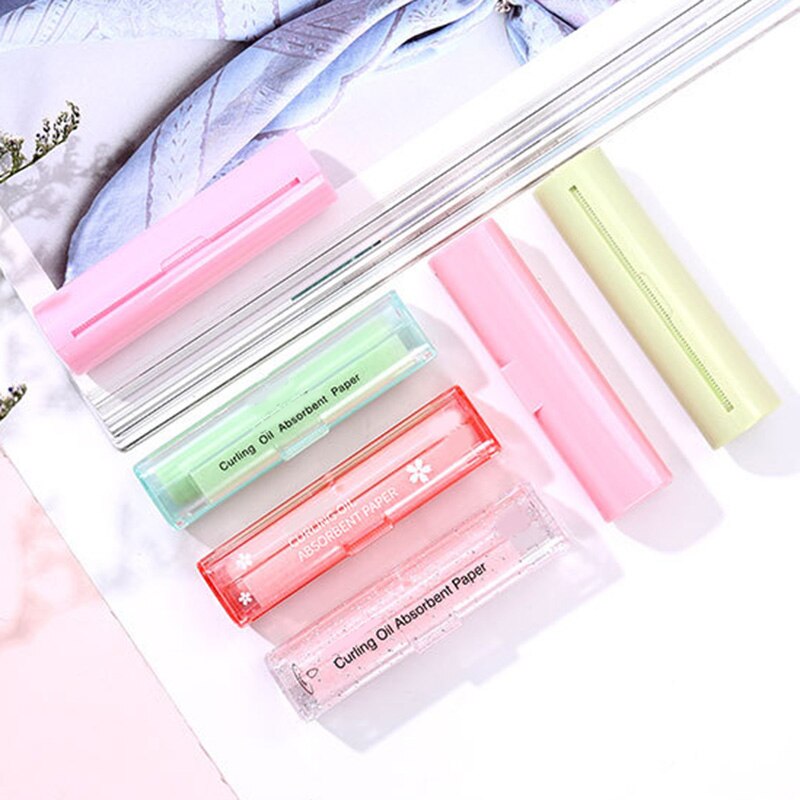 20 3 pces rolo óleo absorvente de óleo de papel de controle de óleo macio rosto absorvente de óleo de folha blotting papel maquiagem ferramentas acessórios csl88: Default Title