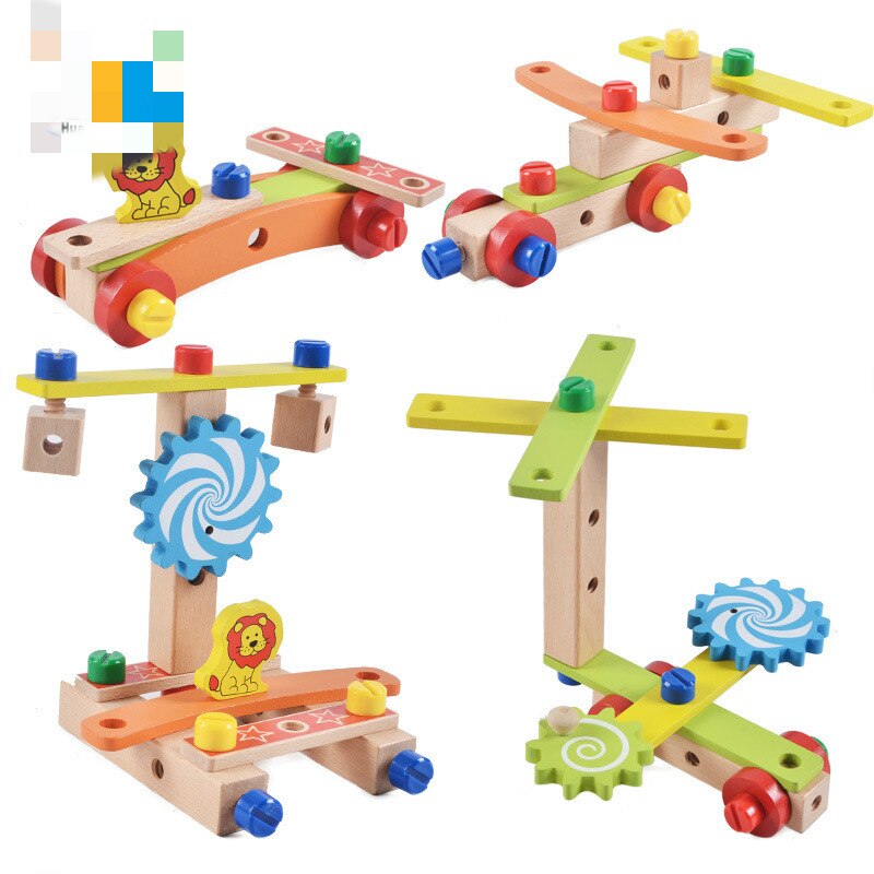 Hand-made Multifunctionele Assembleren Stoel Variabele Montage Tool Stoel kinderen Educatief Speelgoed leren speelgoed voor kinderen