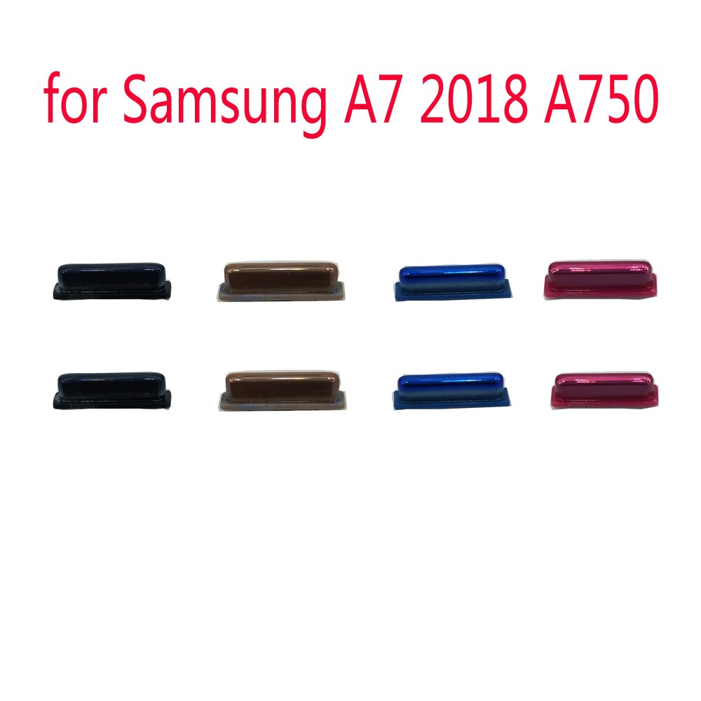 Telefoon Power Volume Knop Voor Samsung A7 A750 Galaxy A750F A750FN A750G A750GN Originele Telefoon Behuizing Op Off side Key