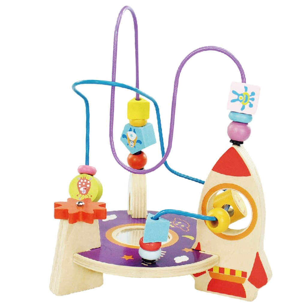 Kraal Doolhof Achtbaan Houten Educatief Cirkel Vroege Ontwikkeling Speelgoed Voor Kids Peuters 3 Jaar Oude En Up