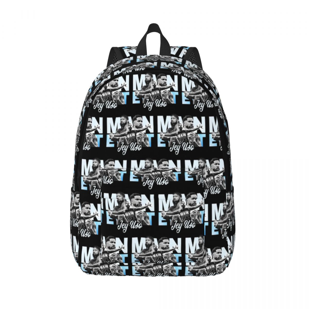 Custom Jey Uso Yeet Classics Canvas Backpack for Men Women School College Students Bookbag Fits 15 Inch Laptop Bags