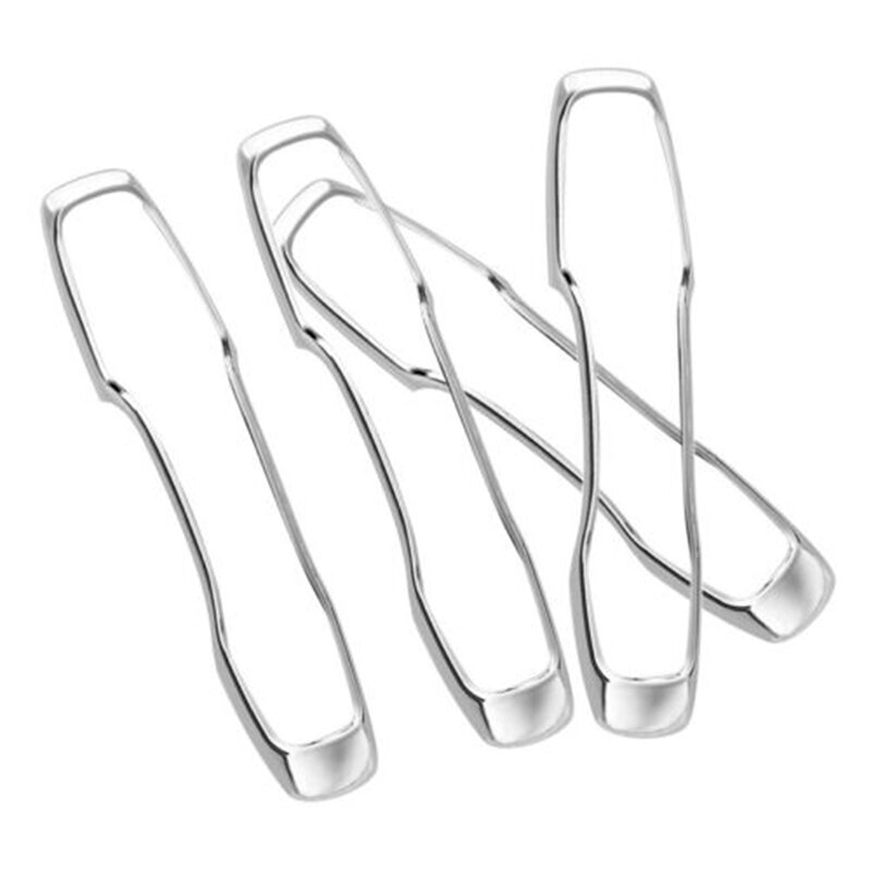 4 sztuk klamka robić drzwi samochodowych wykończenia dekoracyjne żart nadaje się robić Volvo XC60 XC90 S90 V90 2018 2019 2020 akcesoria chromowane