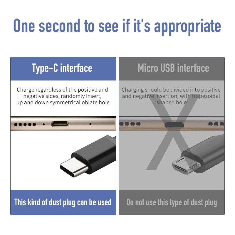 Spina di polvere per porta di ricarica USB di tipo C in metallo 3.5mm porta per auricolare spina di polvere coperchio antipolvere tappo Jack spina di ricarica spina antipolvere