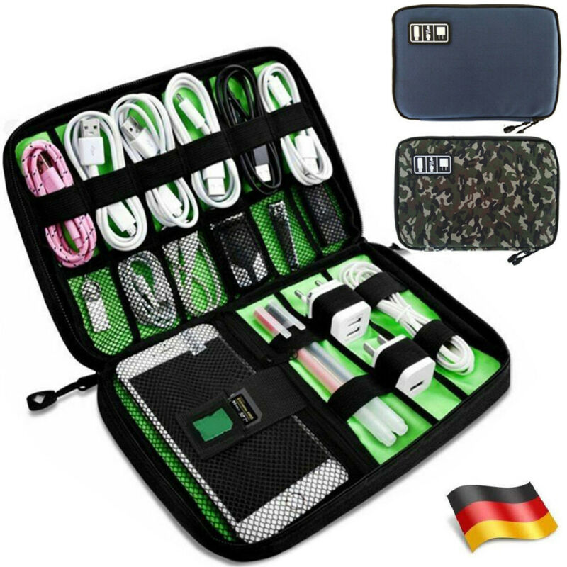 Electronic Accessories Cable USB Stick Organizer Bag Portable Travel Bag