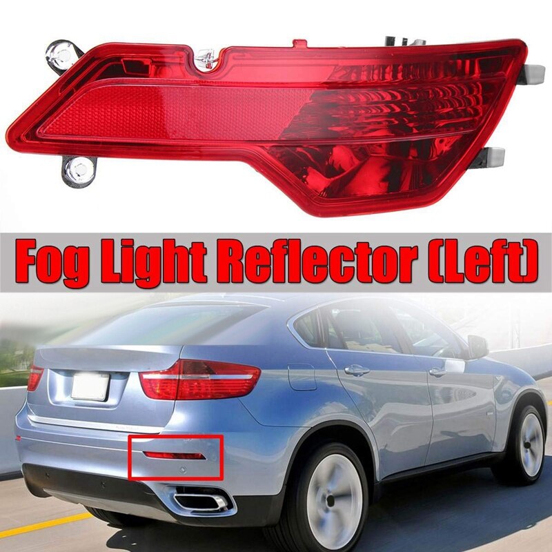 Achterbumper Mistlamp Reflector Voor Bmw X6 E71 E72 63147187219 63147187220