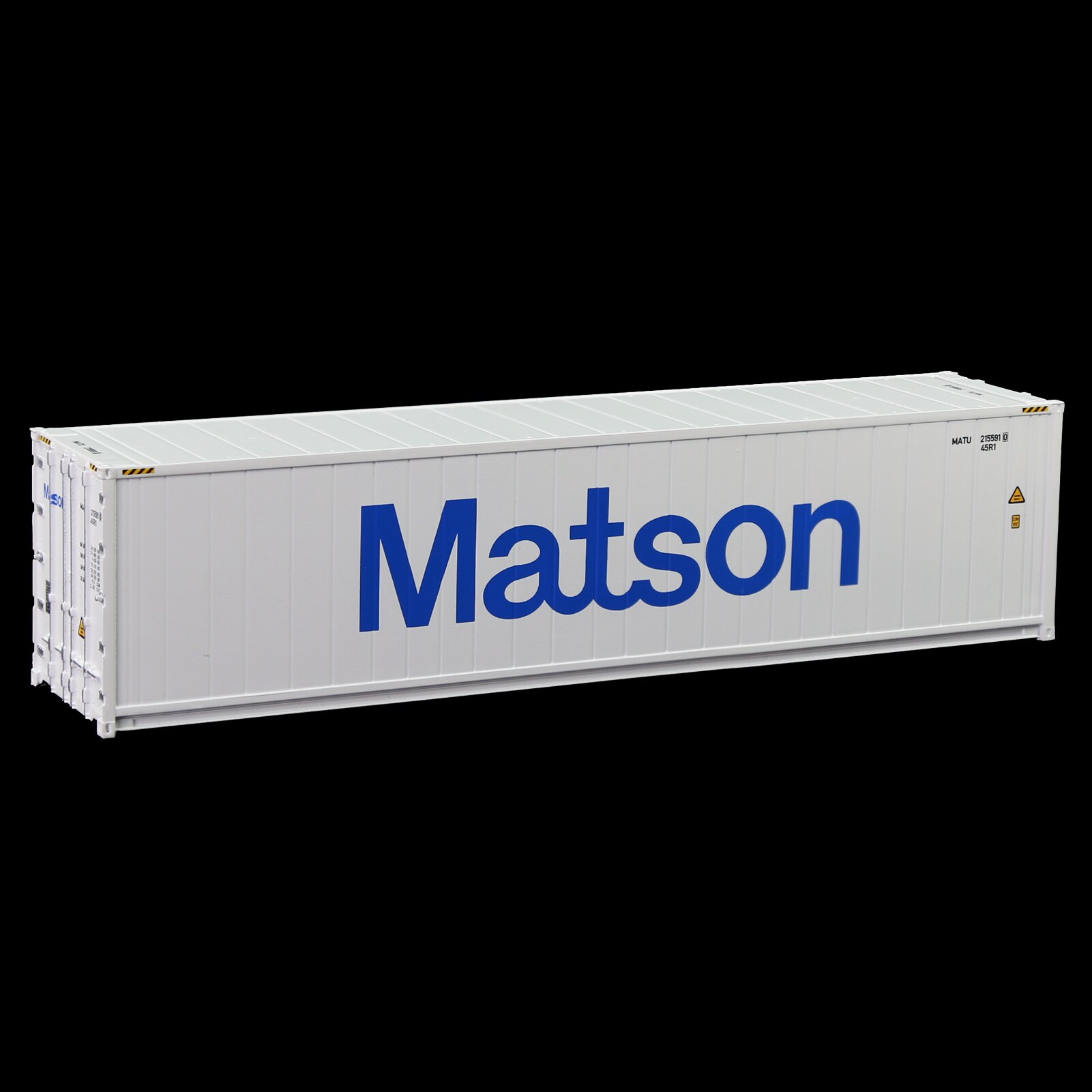 1pc HO Scale 40ft Hi-Cube Reefer 1:87 40&#39; Refrigerater Container Freight Cars Cargo Box C8722: Matson