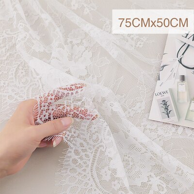 Photography Backdrops Decoration White Lace Cloth Fabric Pad Studio Photo Accessories Background Ornament fotografia DIY Items: Style 3.