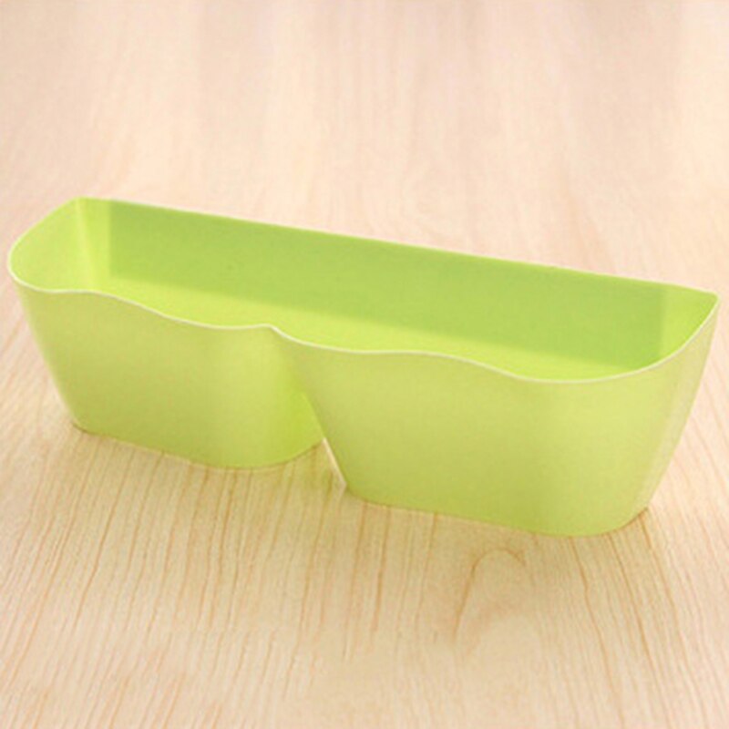 mur-monté collant suspendus chaussure crochet étagère étagère de maison porte-chaussures stockage en plastique étagère support boîte à chaussures: green