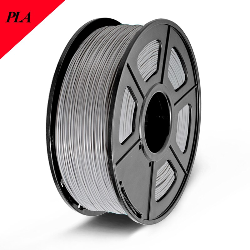 Sunlu Pla/Pla Gloeidraad 1.75Mm 1Kg Voor 3D Printer Vacumm Verpakking Pla/Pla Plus Filament door Certificaat 3D Afdrukken Verbruiksartikelen: PLA-Grey