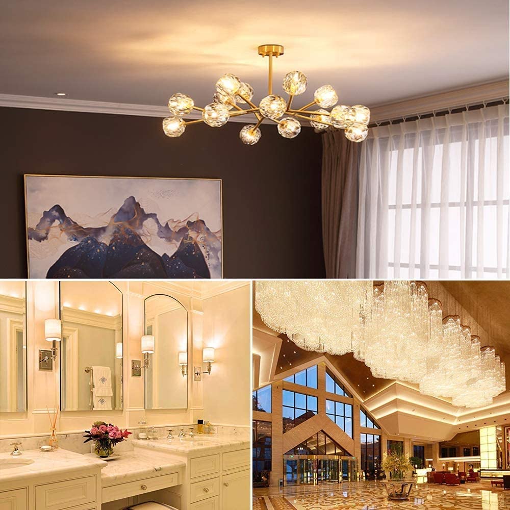 100Pcs G9 Halogeen Lamp Light 220V 40W 3000-3500K Warm Wit Globe Lamp