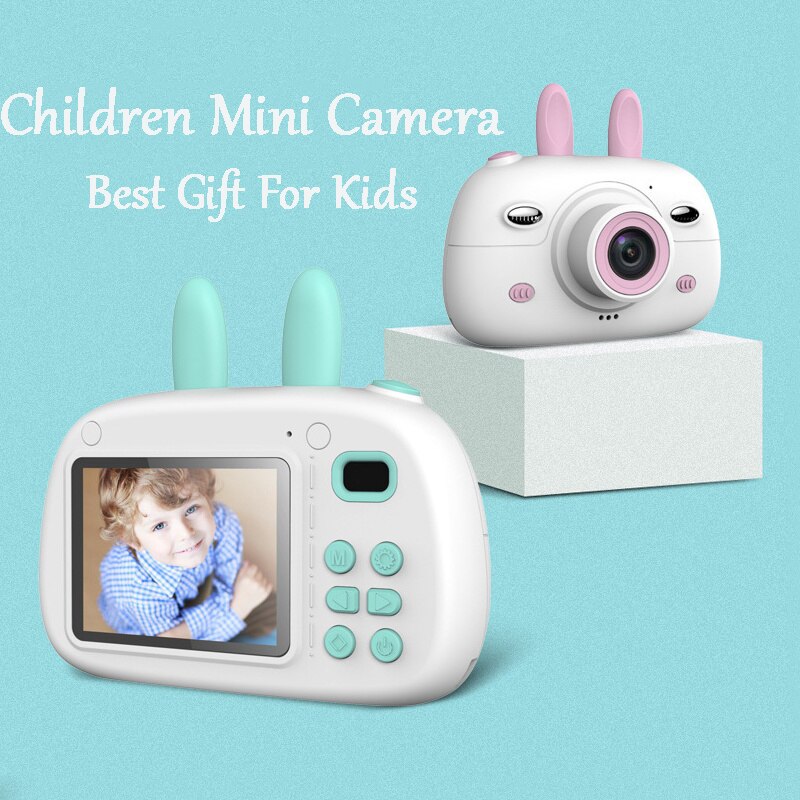 2.4 Inch Cartoon Mini Digitale Camera Voor Kinderen 18MP 1080P Hd Foto Video Kind Kinderen Camera voor Kids