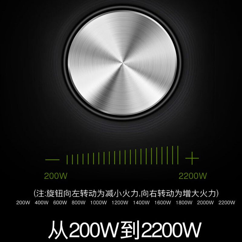 Keuken Elektrische Inductie Kookplaat Kookplaat Mini Brander Draagbare Thuis Aanrecht Fornuis Apparaat Koken Gereedschap 2200W 220V