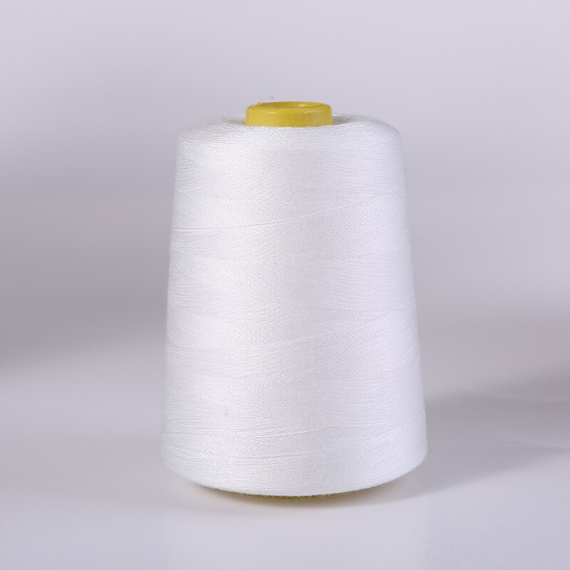 3000 Meter Orange Industrie Overlock-nähmaschine Polyester Thema NäHenne Linie (19/farbe): Weiß